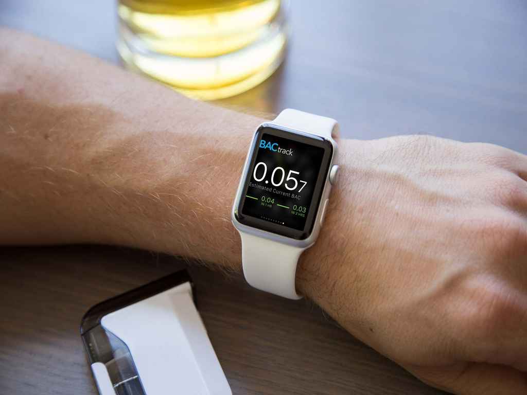viewing the BAC on the apple watch