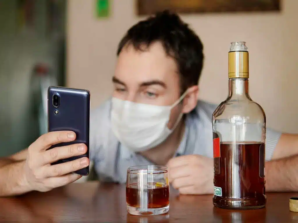 A doctor discussing medical information on a tablet device with a patient